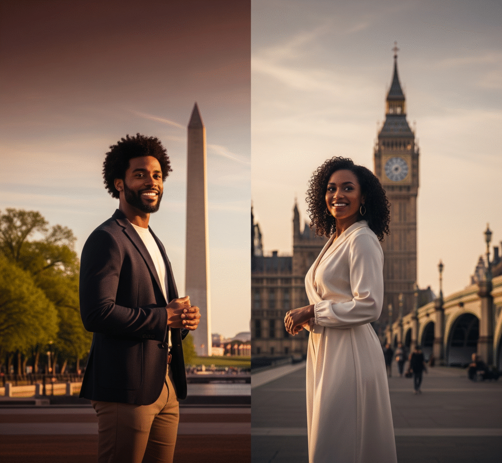 about page us and london